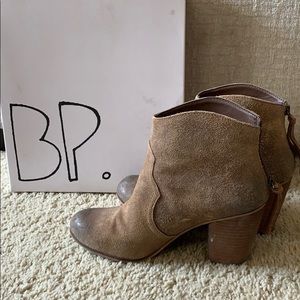 BP Distressed Leather booties